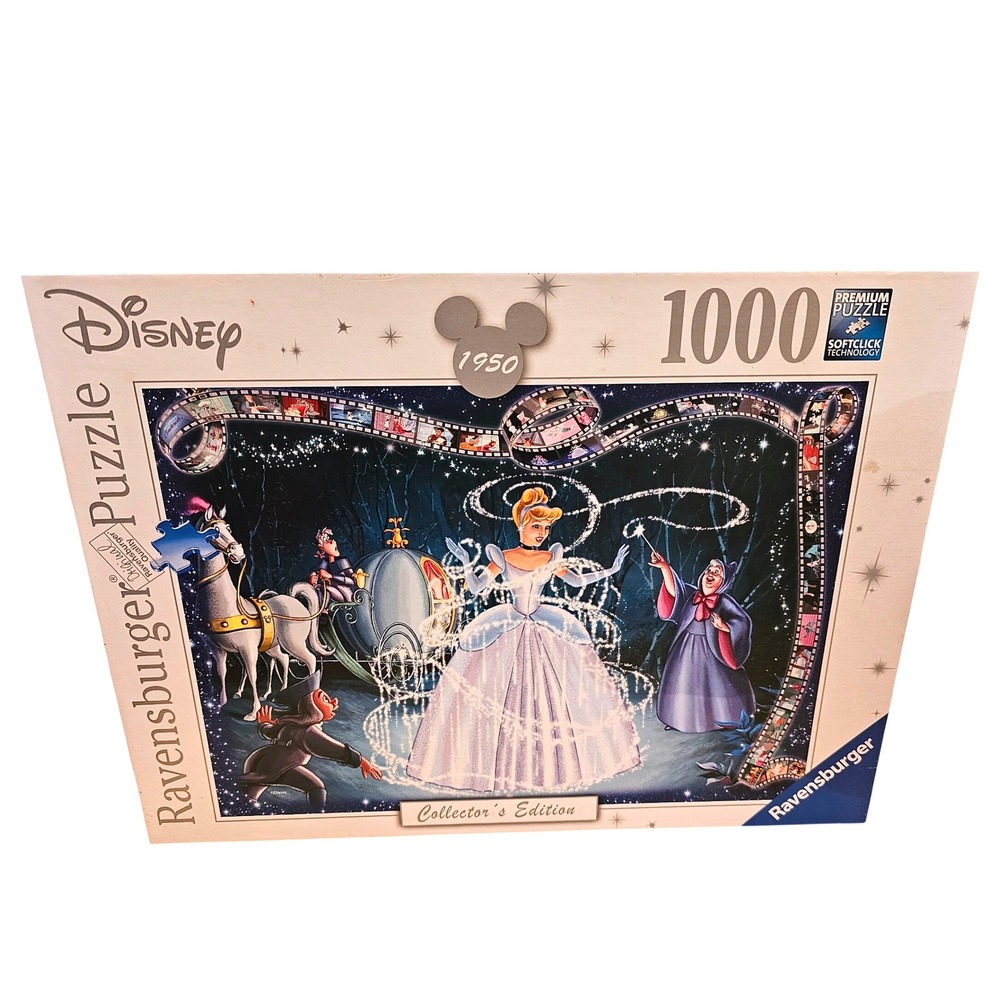 Ravensburger Disney Collector's Edition Cinderella 1000 Piece Jigsaw Puzzle 1950
